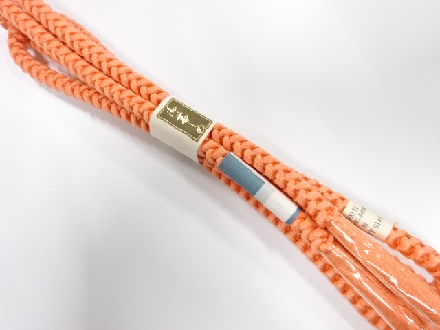 JAPANESE KIMONO / UNUSED HAND-TIED OBJIME CORD